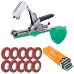 Pince � ligature professionnelle pour jardinage et culture de la vigne, avec 10 rouleaux de ruban + 1 ...