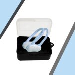 Pince - nez pour la natation, bouchon de nez pour piscine, colle silicone pour bouchon de nez, pince ...