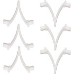 Pinces papillon pour piscine - ensemble de 6 pi�ces, adapt�es aux brosses de piscine, aux �cumoires, ...