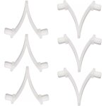 Pinces de piscine butterfly - lot de 6 pinces de fixation pour brosse de piscine, cumoire, aspirateur, ...