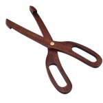 Pince � salade en forme de ciseaux, pince � pain, pince � salade en bois, id�ale pour la cuisine, le ...