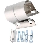 Pince universelle de tuyau d'�chappement de voiture en acier inoxydable, pince de bande de joint de recouvreme ...