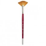 Pinceau eventail - p�b�o - iris gold - n� 08 - poils synth�tiques - haute qualit�