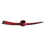 Pioche de terrassier / jardin avec douille ovale