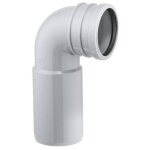 Pipe d'vacuation pvc pour bati support grohe - grohe - 42216000