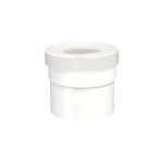 Pipe wc femelle femelle avec sortie droite 100 - first plast