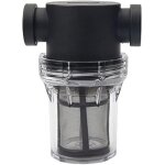 Pipeline filtre de pompe  eau 1 / 2' avec tamis en acier inoxydable 100 mailles, filtre en maille en ...
