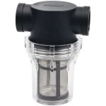 Pipeline filtre de pompe � eau 1  avec tamis en acier inoxydable 100 mailles, filtre en maille en ligne ...
