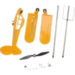 Piper j3 cub avion girouette 3d m�tal avion girouette ext�rieur toit vent direction indicateur jardin ...