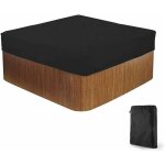 De piscine carr� b�che solaire pour piscine, couverture de spa en tissu polyester 210d �tanche, r�sistant ...