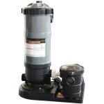 Piscine center o'clair - groupe de filtration plati clair  cartouche - 8. 1 m / h + raccords