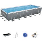 Piscine dmontable tubulaire bestway power steel 732x366x132 cm avec pompe de filtration  sable de 5. ...
