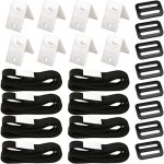 Piscine durable, kit fixation pour bache piscine, bche  bulle, kit sangle pour enrouleur couverture ...