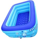 Piscine gonflable pour les enfants, piscine de pagayage rectangulaire familiale, mini baignoire gonflable ...