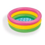 Piscine gonflable pour enfants play pool 61x22cm avec 3 anneaux gonflables pour enfants + 6 ans
