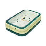 Piscine gonflable familiale pour enfants et adultes - piscine de jardin familiale - 1. 5m - trous de ...