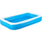 Piscine rectangulaire  deux anneaux piscine gonflable pour enfants surdimensionne