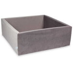 Piscine s�che 110x110x40 velvet lilas sans balles
