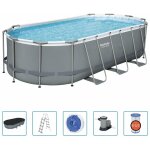 Piscine hors sol power steel ovale 549x274x122 cm bestway