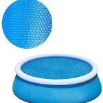 Piscine solaire, couverture de rtention de chaleur ronde de 6 pieds, jacuzzi bleu, couverture de piscine ...
