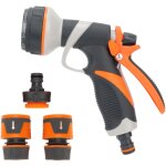 Pistolet d'arrosage, pulv�risateur de jardin, 8 modes d'arrosage pistolet arrosoir avec 2 interface , ...