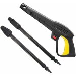Pistolet � eau haute pression avec lance � jet variable et lance rotative, compatible avec les nettoyeurs ...
