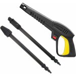 Pistolet � eau haute pression avec lance � jet variable et lance rotative, compatible avec les nettoyeurs ...