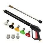 Pistolet de lavage haute pression, lance, kit de buses, kit d'embouts 4000psi m22 Pistolet de lavage haute pression, lance, kit de buses, kit d'embouts 4000psi m22