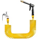 Pistolet de lavage haute pression avec tuyau d'arrosage � recul pour �conomiser de l'espace - portable ...