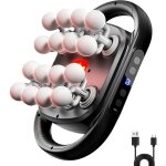 Pistolet de massage � 16 t�tes, pistolet masseur avec 9 modes et 20 vitesses, massage gun avec lumi�re ...