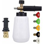 Pistolet mousse pour tous raccord rapide 1 / 4 pouce canon mousse rglable haute pression voiture et 5 ...