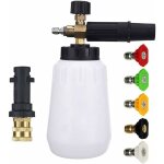 Pistolet mousse pour tous raccord rapide 1 / 4 pouce canon mousse rglable haute pression voiture et 5 ...