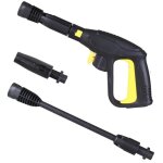 Pistolet de nettoyeur haute pression ? remplac?ant avec lance extension, raccord rapide, compatible karcher ...