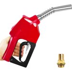 Pistolet pour pompe a gasoil, 11a pistolet diesel pompe carburant avec raccord de tuyau 3 / 4', gros ...