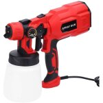 Pistolet de pulvrisation lectrique pulvrisateur de peinture fendu pour cltures murales de meubles ...