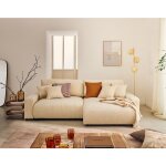 Lisa design - pivoine - canap� d'angle 4 places r�versible convertible avec 2 coffres en velours c�tel� ...