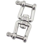 Pivotant manille connecteurs suspension - m�choires en acier inoxydable 304, pivote en toute pour fauteuil ...