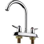 Pivotant salle de bains cuisine robinet chrome deux poign�e chaud froid �vier mitigeur pulv�risateur ...