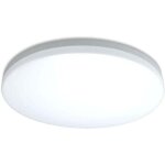 Plafonnier led 12w, plafonnier 23 x 5 cm, �tanche ip44, blanc neutre 4000k, lumi�re led ronde pour salle ...