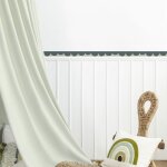 Frise d�corative adh�sive, festonn�e irr�gulier vert, motif g�om�trique, enfant, 5 cm x 300 cm