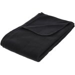 Plaid couverture 125 x 150cm legerete noir