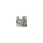 Plaid gaufr pour canaps, grand plaid tiss 2 ou 3 places avec pompons, grand plaid rversible pour ...
