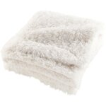 Plaid hiver chaud xxl (220 x 240 cm) mouton, imitation fourrure - 220x240cm - blanc