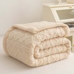Plaid polaire doux et confortable 120 x 200 cm - convient pour toutes les saisons comme couverture de ...