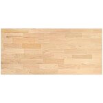 Plan de travail de cuisine bois de chne massif rectangulaire vidaxl