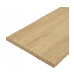 Plan de travail de salle de bain 80x46cm panneau de meuble stratifi� ch�ne artisanal dor�