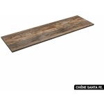 Otitec - plan de vasque en bois chne santa fe l. 140 x p. 46 x h. 2, 5 - chne de santa fe