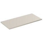 Plan vasque brazza ? 100 cm ? coloris marron congo ? mdf & pvc ? � poser