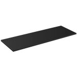Plan vasque vanta 160 cm noir ? plateau grande longueur pour meuble sous vasque