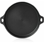 Plancha en fonte  35 cm plaque de grillage, pole  griller - bbq - toro
